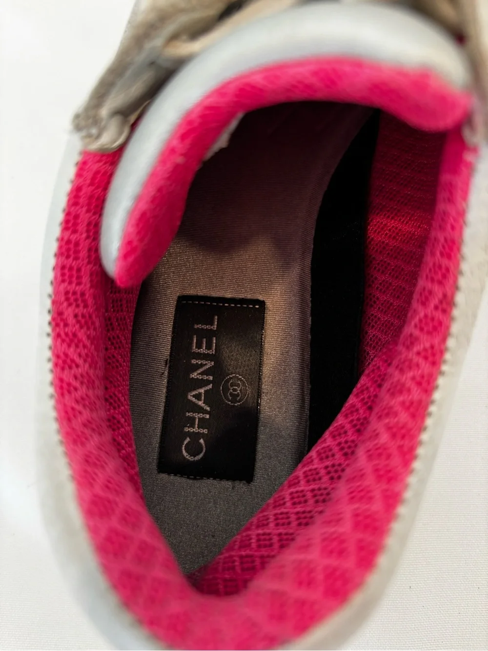 CHANEL Leather Sneakers Made in Italy